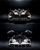1: 8 Pagani Huayra Silver Plating Ultimate Edition (4708 Pcs)
