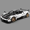 1: 8 Pagani Huayra White Italy Concept Ultimate Edition (4708 Pcs)