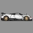 1: 8 Pagani Huayra White Italy Concept Ultimate Edition (4708 Pcs)