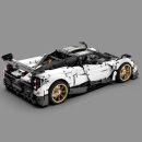 1: 8 Pagani Huayra White Italy Concept Ultimate Edition (4708 Pcs)