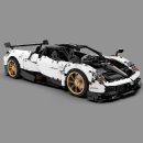 1: 8 Pagani Huayra White Italy Concept Ultimate Edition (4708 Pcs)