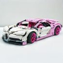 1: 8 Pink Bugatti Chiron Collector's Edition (4031 Pcs)