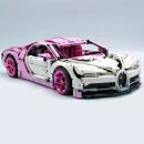 1: 8 Pink Bugatti Chiron Collector's Edition (4031 Pcs)