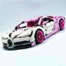 1: 8 Pink Bugatti Chiron Collector's Edition (4031 Pcs)