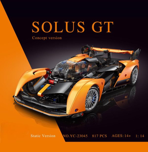 1:14 McLaren Solus GT Set with Remote Control (817 Pcs) - Image 7