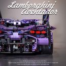 1:8 Purple Lamborghini Sian Collector's Edition (3955 Pcs)