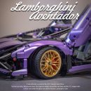1:8 Purple Lamborghini Sian Collector's Edition (3955 Pcs)