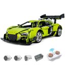 AUDI R8 Green Beast, Large Rear Wing (2641 Pcs)