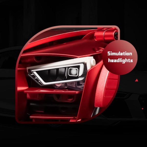 AUDI R8 Red Beast, Large Rear Wing (2641 Pcs) - Image 4
