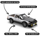 Initial D Toyota AE86, Genuine Authorized collector's Edition(1324 Pcs)