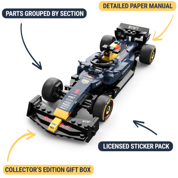 Oracle Red Bull F1 Racing RB19, Excellent Collection (333Pcs) - Image 9