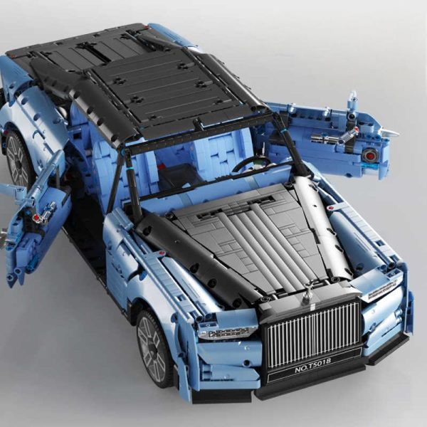 Rolls-Royce Boat Tail with Rear Wine Cabinet, Removable Convertible Top (2903 Pcs) - Image 2