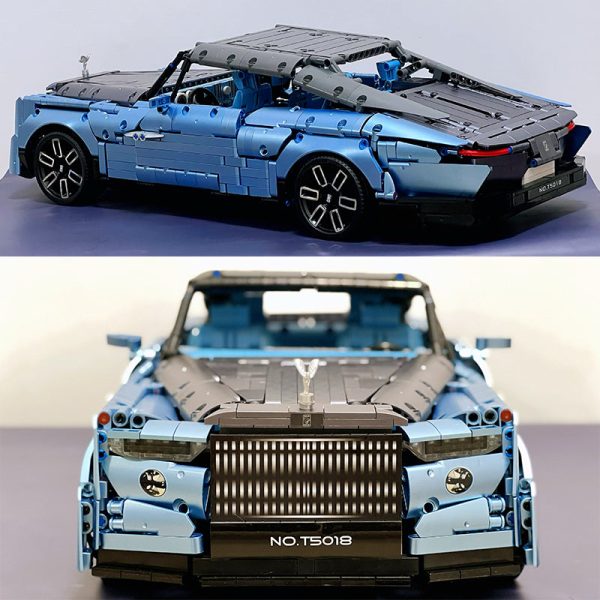 Rolls-Royce Boat Tail with Rear Wine Cabinet, Removable Convertible Top (2903 Pcs) - Image 11