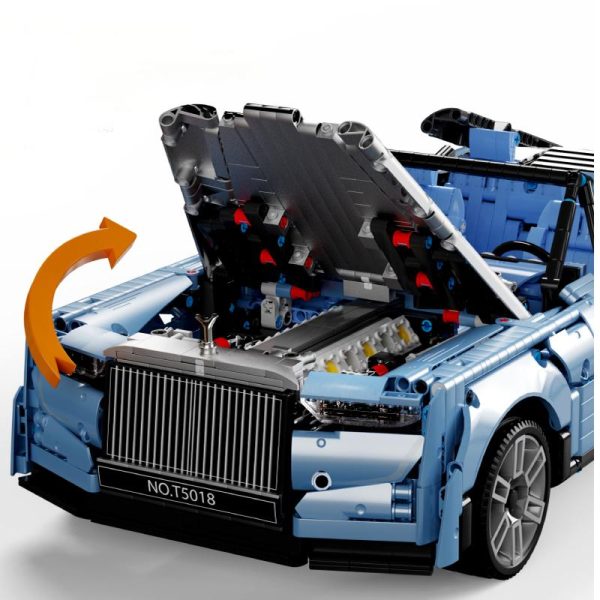 Rolls-Royce Boat Tail with Rear Wine Cabinet, Removable Convertible Top (2903 Pcs) - Image 3