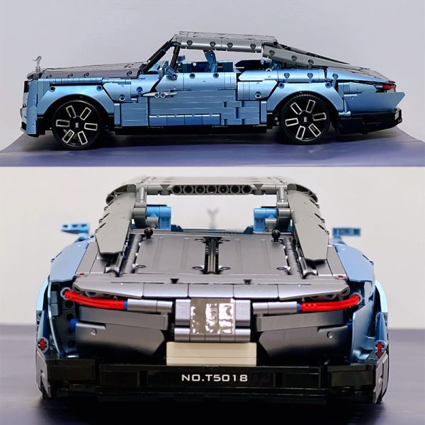 Rolls-Royce Boat Tail with Rear Wine Cabinet, Removable Convertible Top (2903 Pcs) - Image 7