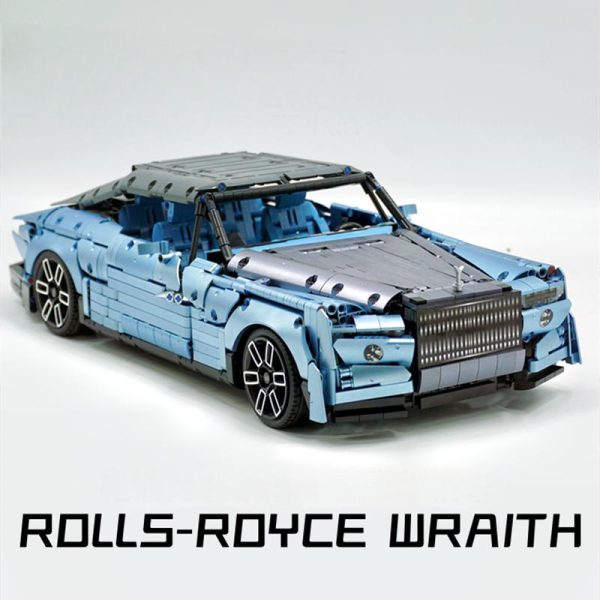 Rolls-Royce Boat Tail with Rear Wine Cabinet, Removable Convertible Top (2903 Pcs) - Image 10