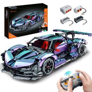 1: 10 Apollo Super Plated Sports Car, Remote Control Drift, Electric Gullwing Doors, 2036 Pcs