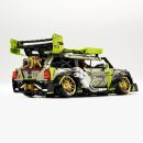 1: 10 Super MINI COOPER Car Building Sets with Remote Control, Electric Spray System, Electric Air Suspension and Rear Wing (2550 Pcs)