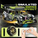 1: 10 Super MINI COOPER Car Building Sets with Remote Control, Electric Spray System, Electric Air Suspension and Rear Wing (2550 Pcs)
