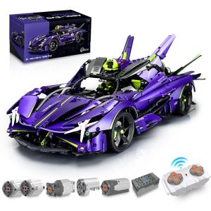 1: 8 Armor Apollo EVO Building Sets with Remote Control, Tail Propeller Can Rotate and Emit Light, Electric Door (3909Pcs)