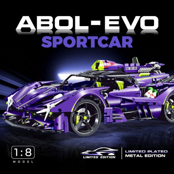 1: 8 Armor Apollo EVO Building Sets with Remote Control, Tail Propeller Can Rotate and Emit Light, Electric Door (3909Pcs) - Image 4