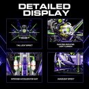 1: 8 Armor Apollo EVO Building Sets with Remote Control, Tail Propeller Can Rotate and Emit Light, Electric Door (3909Pcs)