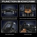 1: 8 Bugatti La Voiture Noire Building Sets with Remote Control, Electric Lifting Chassis, Electric Door (4688 Pcs)
