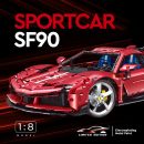 1: 8 Ferrari SF90 Building Set – Ultimate Remote-Control Supercar (3982Pcs)