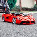 1: 8 LaFerrari C6 Sportcar Building Set, Fully Detailed Simulation, The Ultimate Collectible, None-Remote Controlled (4739Pcs)