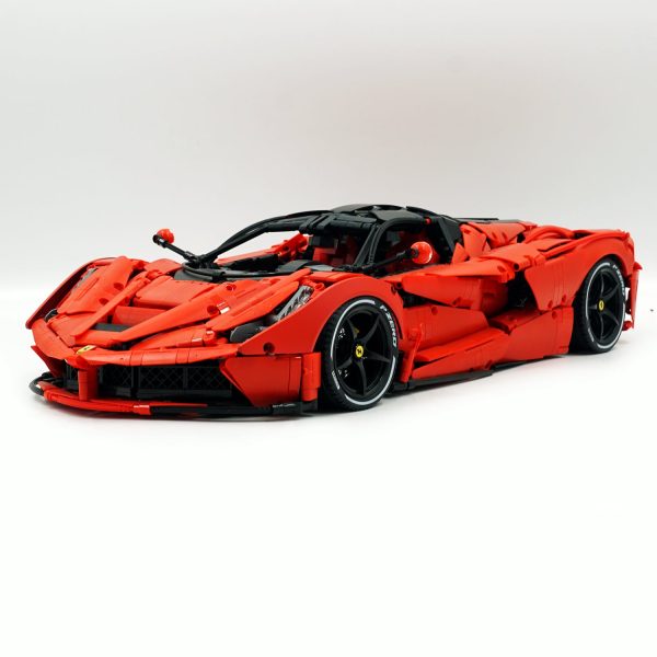 1: 8 LaFerrari C6 Sportcar Building Set, Fully Detailed Simulation, The Ultimate Collectible, None-Remote Controlled (4739Pcs) - Image 14