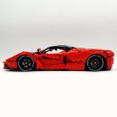 1: 8 LaFerrari C6 Sportcar Building Set, Fully Detailed Simulation, The Ultimate Collectible, None-Remote Controlled (4739Pcs)