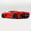 1: 8 LaFerrari C6 Sportcar Building Set, Fully Detailed Simulation, The Ultimate Collectible, None-Remote Controlled (4739Pcs)
