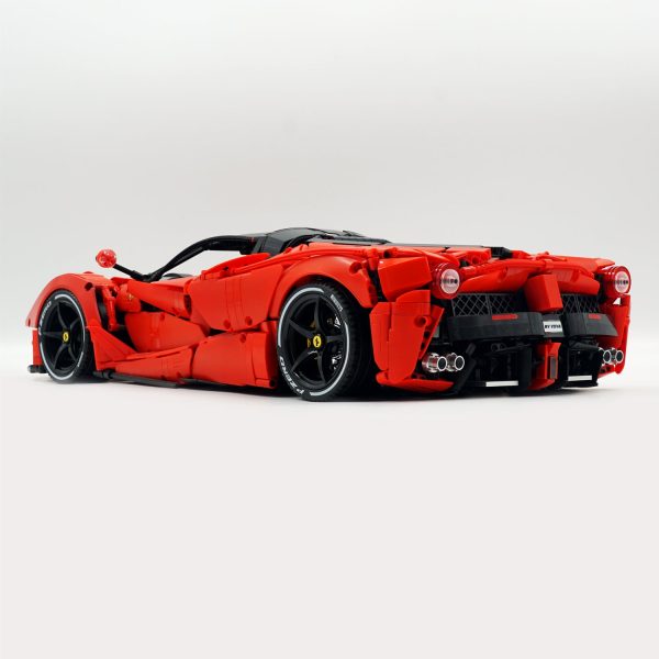 1: 8 LaFerrari C6 Sportcar Building Set, Fully Detailed Simulation, The Ultimate Collectible, None-Remote Controlled (4739Pcs) - Image 16