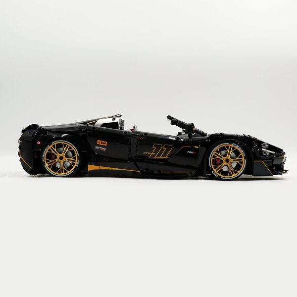 1: 8 McLaren 720S Supercar Building Sets with Remote Control, Electric Lift Convertible and Suspension, Electric Door, Tail Lift Design (3658Pcs) - Image 8