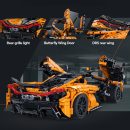 1: 8 McLaren Smiling M1 Building Sets, Rear wing linked air suspension, Butterfly Wing Door, None-Remote Controlled (3617 Pcs)