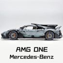 1: 8 Mercedes AMG ONE Building Set with Remote Control, Fully Detailed Simulation, The Ultimate Collectible, Electric Dutterfly Doors, Rear Wing Lifting, Controllable lights, Launch Control (3295 Pcs)
