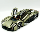 1: 8 Porsche Mission X Supercar Building Sets with Remote Control, Electric lift tail, Electric Lifting Chassis, Electric Door (4056 Pcs)