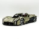 1: 8 Porsche Mission X Supercar Building Sets with Remote Control, Electric lift tail, Electric Lifting Chassis, Electric Door (4056 Pcs)
