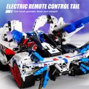 1:10 Apollo EVO Supercar Building Kit, Remote Control Drift, Electrically Deployable Rear Wing, 2088 Pcs