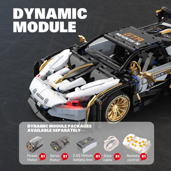 1:14 Platinum MC Supercar Building Sets, Collectable Model for Boys Men Teens (1242 Pcs) - Image 6