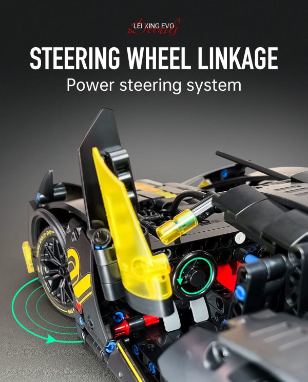 Sports Car Building Sets, Adults Model and Racing Sports Collectable Model, 1:14 Construction Toy Sports Car for Boys Men Teens - Image 3