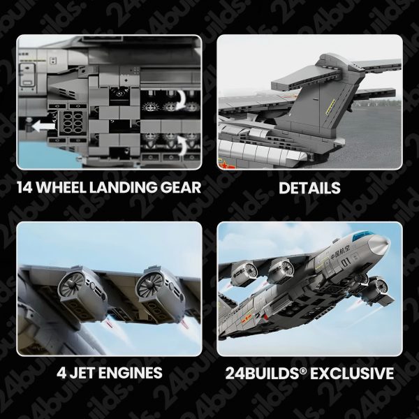 Y-20 TRANSPORT AIRCRAFT | 1416PCS - Image 4