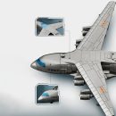 Y-20 TRANSPORT AIRCRAFT | 1416PCS