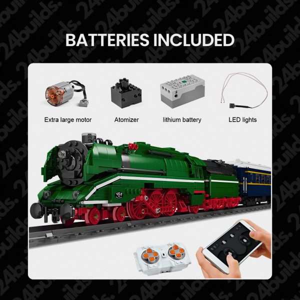 BR18 201 GERMAN EXPRESS | 2348PCS - Image 4