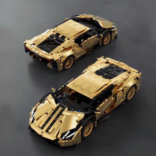 GOLD EDITION ITALIAN SUPERCAR | 1312PCS - Image 2