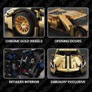 GOLD EDITION ITALIAN SUPERCAR | 1312PCS