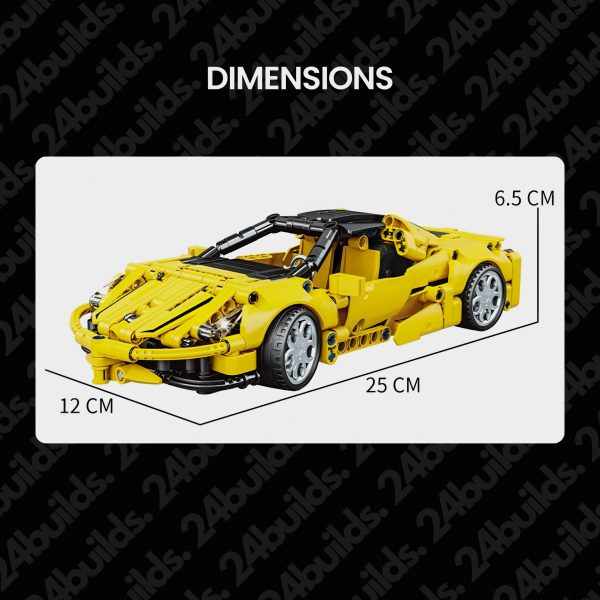 ITALIAN SUPERCAR | 392PCS - Image 4
