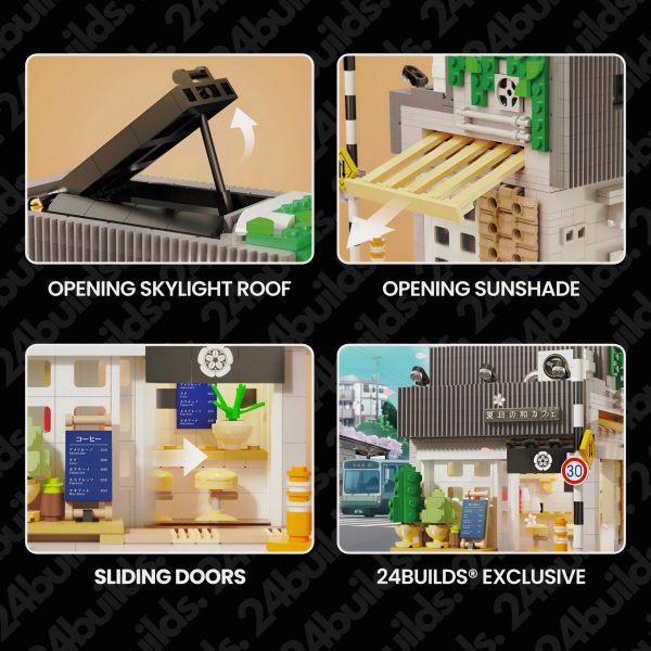 JAPANESE SUMMER COFFEE HOUSE | 1118PCS - Image 3