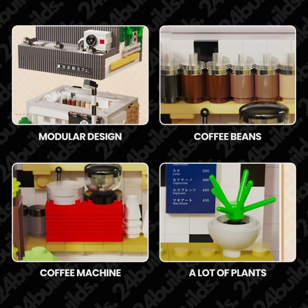 JAPANESE SUMMER COFFEE HOUSE | 1118PCS - Image 4