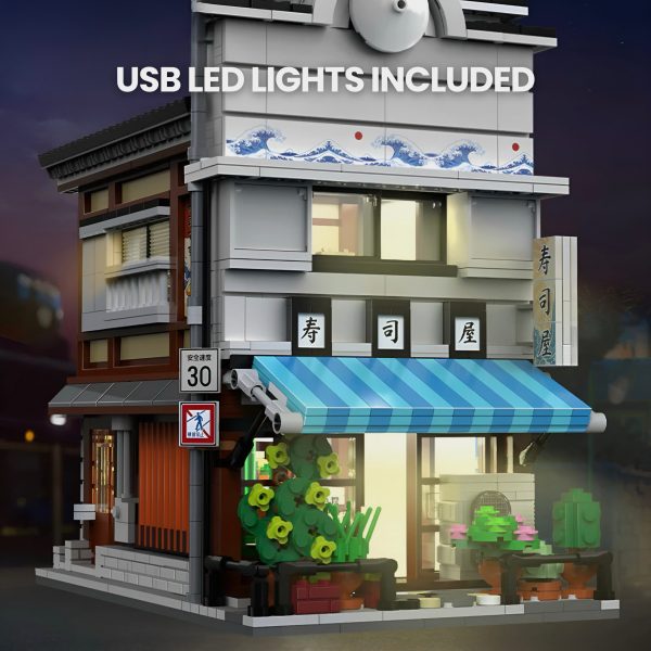 JAPANESE SUSHI SHOP | 1664PCS - Image 6